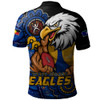 West Coast Eagles Polo Shirt Power Through Generations NAIDOC Edition