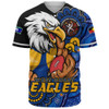 West Coast Eagles Baseball Shirt Power Through Generations NAIDOC Edition