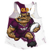 Queensland Maroons Women Racerback Singlet Battleborn Maroons