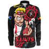 St Kilda Long Sleeve Shirt Power Through Generations NAIDOC Edition