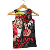 St Kilda Men Singlet Power Through Generations NAIDOC Edition