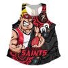 St Kilda Women Racerback Singlet Power Through Generations NAIDOC Edition