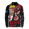 St Kilda Long Sleeve Polo Shirt Power Through Generations NAIDOC Edition