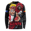 St Kilda Long Sleeve T-shirt Power Through Generations NAIDOC Edition