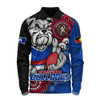 Western Bulldogs Long Sleeve Polo Shirt Power Through Generations NAIDOC Edition