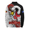 Sydney Swans Long Sleeve Polo Shirt Power Through Generations NAIDOC Edition