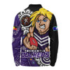 Fremantle Long Sleeve Polo Shirt Power Through Generations NAIDOC Edition