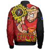 Gold Coast SUNS Bomber Jacket Power Through Generations NAIDOC Edition