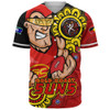 Gold Coast SUNS Baseball Shirt Power Through Generations NAIDOC Edition