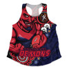 Melbourne Women Racerback Singlet Power Through Generations NAIDOC Edition