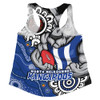 North Melbourne Women Racerback Singlet Power Through Generations NAIDOC Edition