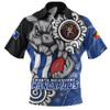 North Melbourne Zip Polo Shirt Power Through Generations NAIDOC Edition