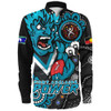 Port Adelaide Long Sleeve Shirt Power Through Generations NAIDOC Edition