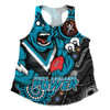 Port Adelaide Women Racerback Singlet Power Through Generations NAIDOC Edition