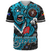 Port Adelaide Baseball Shirt Power Through Generations NAIDOC Edition