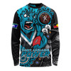 Port Adelaide Long Sleeve T-shirt Power Through Generations NAIDOC Edition