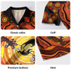 Indigenous Australian Aboriginal Hawaiian Shirt Gecko Dreaming Spirit Circle Edition