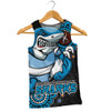 Cronulla-Sutherland Sharks Men Singlet Power Through Generations NAIDOC Edition