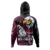 Manly Warringah Sea Eagles Hoodie Power Through Generations NAIDOC Edition