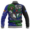New Zealand Warriors Baseball Jacket Power Through Generations NAIDOC Edition