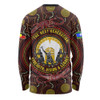 Indigenous Australian Aboriginal Long Sleeve T-shirt Naidoc Week Vision Of The Torres Warriors