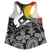 Indigenous Australian Aboriginal Women Racerback Singlet Journey Of Generations NAIDOC Edition