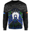 Indigenous Australian Aboriginal Sweatshirt Torres Warrior Legacy NAIDOC Journey
