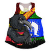Adelaide Crows Women Racerback Singlet NAIDOC Week Pride Edition