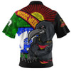 Adelaide Crows Zip Polo Shirt NAIDOC Week Pride Edition