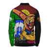 Brisbane Lions Long Sleeve Polo Shirt NAIDOC Week Pride Edition