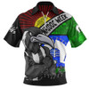 Collingwood Zip Polo Shirt NAIDOC Week Pride Edition