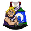 Fremantle Women Racerback Singlet NAIDOC Week Pride Edition