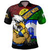 West Coast Eagles Polo Shirt NAIDOC Week Pride Edition