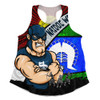 Carlton Women Racerback Singlet NAIDOC Week Pride Edition