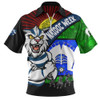 Geelong Cats Zip Polo Shirt NAIDOC Week Pride Edition