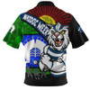 Geelong Cats Zip Polo Shirt NAIDOC Week Pride Edition