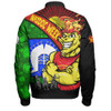 Gold Coast SUNS Bomber Jacket NAIDOC Week Pride Edition
