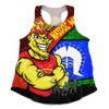 Gold Coast SUNS Women Racerback Singlet NAIDOC Week Pride Edition