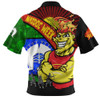 Gold Coast SUNS Zip Polo Shirt NAIDOC Week Pride Edition