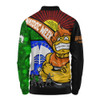 GWS GIANTS Long Sleeve Polo Shirt NAIDOC Week Pride Edition