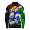 Western Bulldogs Long Sleeve Polo Shirt NAIDOC Week Pride Edition