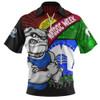 Western Bulldogs Zip Polo Shirt NAIDOC Week Pride Edition