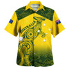 Indigenous Australian Aboriginal Hawaiian Shirt Dreamtime Kangaroo Australia Pride