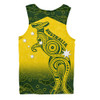 Indigenous Australian Aboriginal Men Singlet Dreamtime Kangaroo Australia Pride