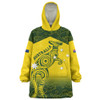 Indigenous Australian Aboriginal Snug Hoodie Dreamtime Kangaroo Australia Pride