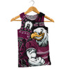 Manly Warringah Sea Eagles Men Singlet NAIDOC Indigenous Warrior Spirit