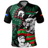 South Sydney Rabbitohs Polo Shirt NAIDOC Indigenous Warrior Spirit