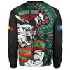 South Sydney Rabbitohs Sweatshirt NAIDOC Indigenous Warrior Spirit