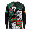 South Sydney Rabbitohs Long Sleeve T-shirt NAIDOC Indigenous Warrior Spirit