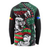 South Sydney Rabbitohs Long Sleeve T-shirt NAIDOC Indigenous Warrior Spirit